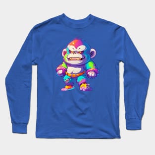 Jungle Jamboree Kawaii Gorilla Gala Long Sleeve T-Shirt